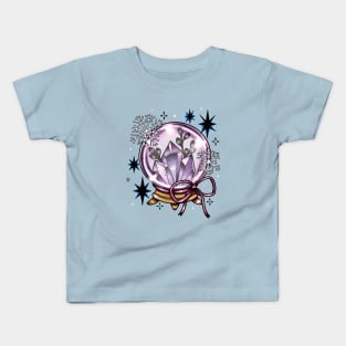 Winter Crystal Ball Kids T-Shirt